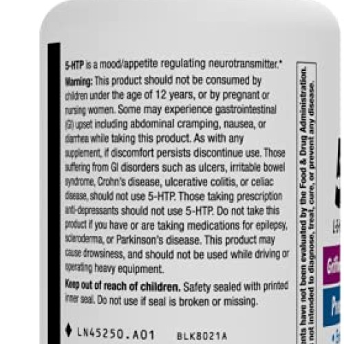 Natures Way 5-HTP, L-5-Hydroxytryptophan, Vitamin B6 & C, Griffo...