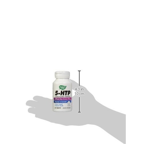 Natures Way 5-HTP, L-5-Hydroxytryptophan, Vitamin B6 & C, Griffo...