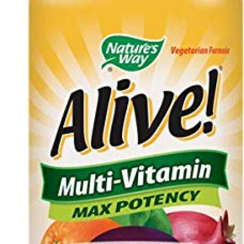 Natures Way Alive! Multi-vitamin Max Potency Citrus Flavor 30 Oz...
