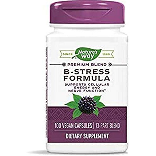 Natures Way B-Stress with Siberian Eleuthero, 100 Capsules