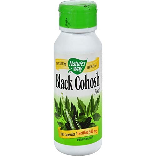 Natures Way - Black Cohosh Root, 540 mg, 100 caps