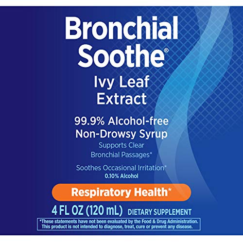 Natures Way Bronchial Soothe Ivy Leaf 99.9% Alcohol-free Non-Dro...
