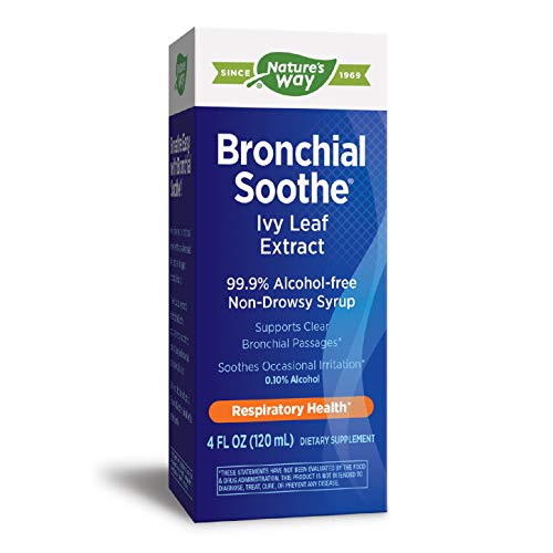 Natures Way Bronchial Soothe Ivy Leaf 99.9% Alcohol-free Non-Dro...