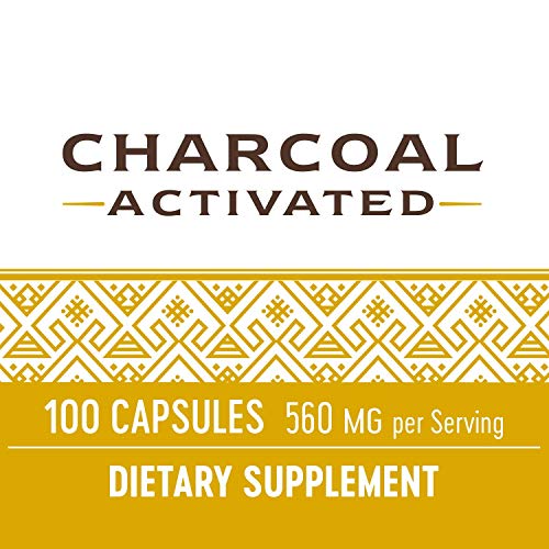 Natures Way Charcoal Activated; 560 mg Charcoal per serving; 360...