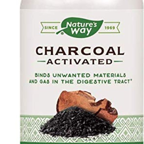 Natures Way Charcoal Activated; 560 mg Charcoal per serving; 360...