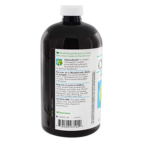 Natures Way Chlorofresh Liquid Natural Flavor, 16 FZ