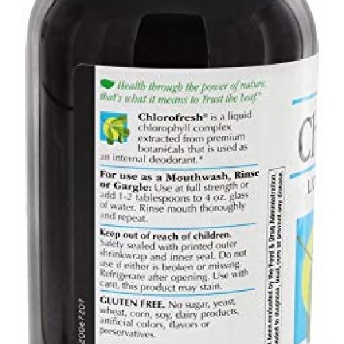 Natures Way Chlorofresh Liquid Natural Flavor, 16 FZ