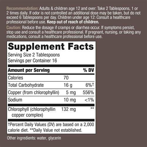Natures Way Chlorofresh, Natural Flavor, 16 oz Bottle Packaging...