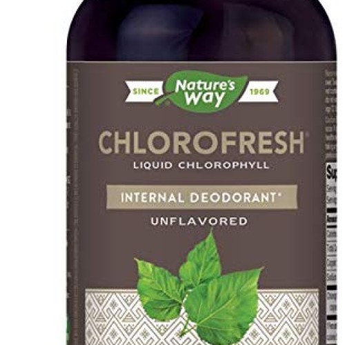 Natures Way Chlorofresh, Natural Flavor, 16 oz Bottle Packaging...