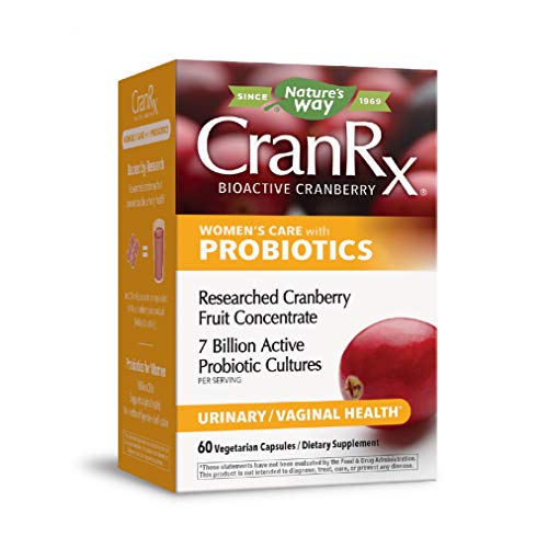 Natures Way CranRx Womens Care Research Cranberry with 7B Activ...