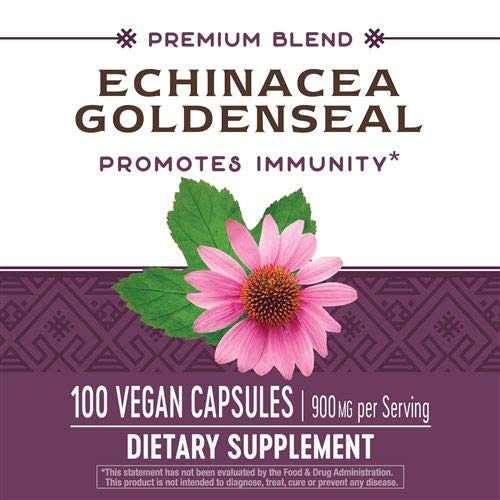Natures Way, Echinacea Goldenseal Root, 100 Capsules
