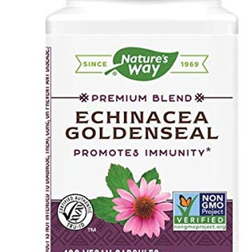 Natures Way, Echinacea Goldenseal Root, 100 Capsules