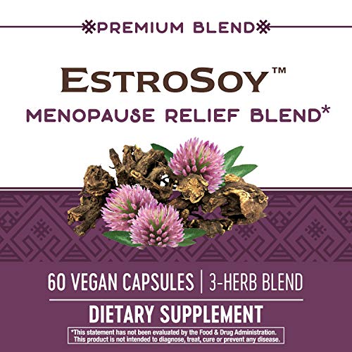 Natures Way EstroSoy Menopause Relief Blend Black Cohosh Extract...