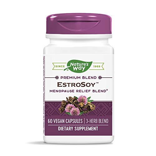 Natures Way EstroSoy Menopause Relief Blend Black Cohosh Extract...