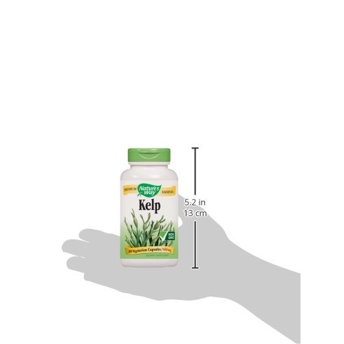 Natures Way Kelp 600 mg Non-GMO Project Verified Gluten Free Veg...