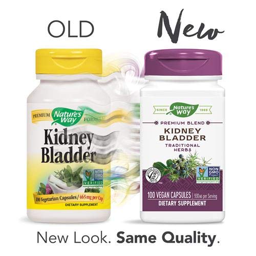 Natures Way Kidney Bladder, 465 mg per capsule, 100 Vcaps, Pack ...