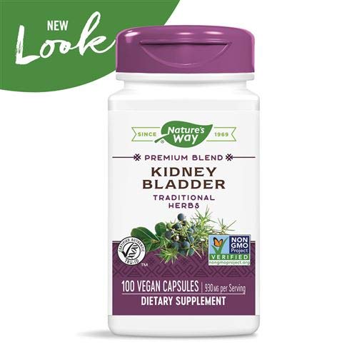 Natures Way Kidney Bladder, 465 mg per capsule, 100 Vcaps, Pack ...