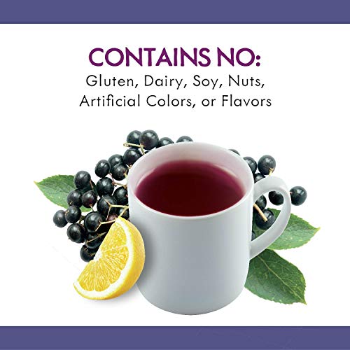 Natures Way Sambucus Soothing Elderberry Hot Drink Mix, with Vit...