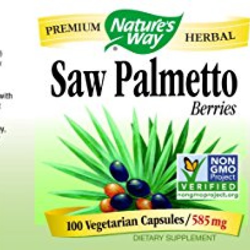 Natures Way, Saw Palmetto Berries 585 Mg, 100 Capsules