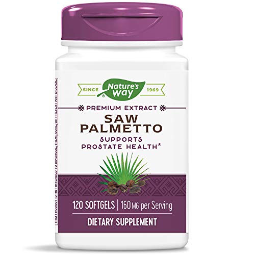 Natures Way Saw Palmetto Standardized Extract Prostate Health, 1...