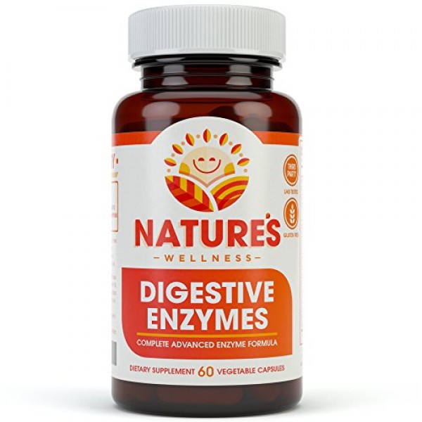 Digestive Enzymes Complete - Advanced Multi Enzyme Supplement for...