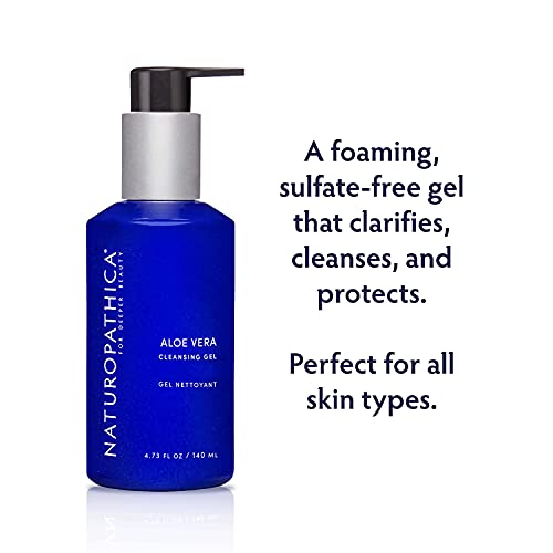Naturopathica Aloe Cleansing Gel - Foaming Facial Cleanser w/ Alo...