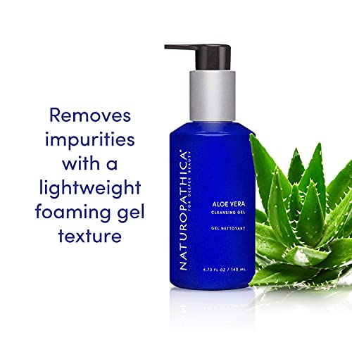 Naturopathica Aloe Cleansing Gel - Foaming Facial Cleanser w/ Alo...