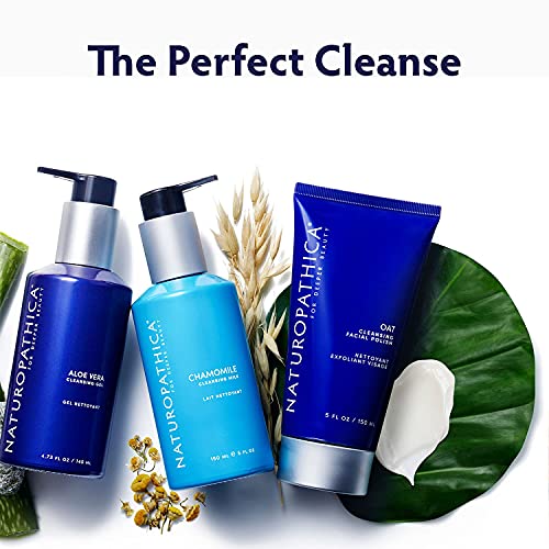 Naturopathica Oat Cleansing Facial Polish - 3-in-1 Cleanser, Scru...
