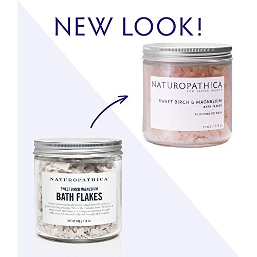 Naturopathica Sweet Birch Magnesium Bath Flakes - Muscle & Joint ...