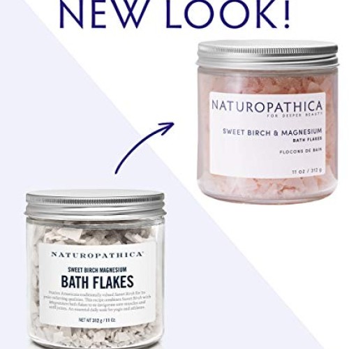 Naturopathica Sweet Birch Magnesium Bath Flakes - Muscle & Joint ...
