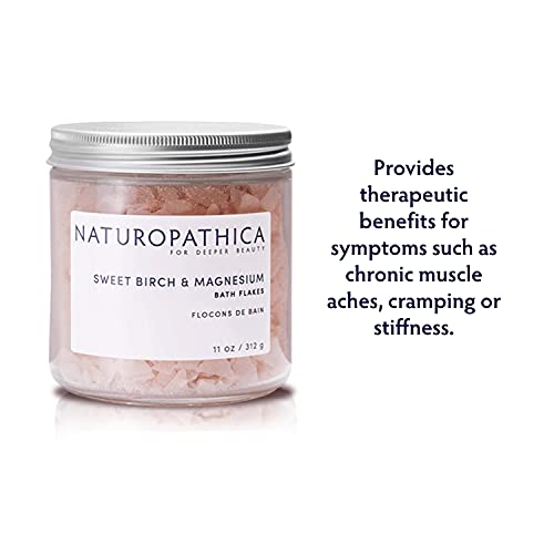 Naturopathica Sweet Birch Magnesium Bath Flakes - Muscle & Joint ...