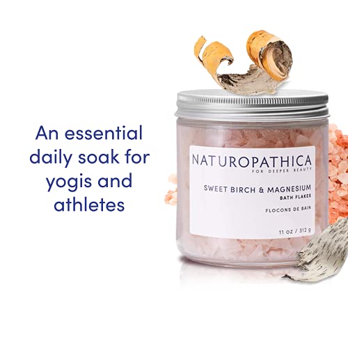 Naturopathica Sweet Birch Magnesium Bath Flakes - Muscle & Joint ...