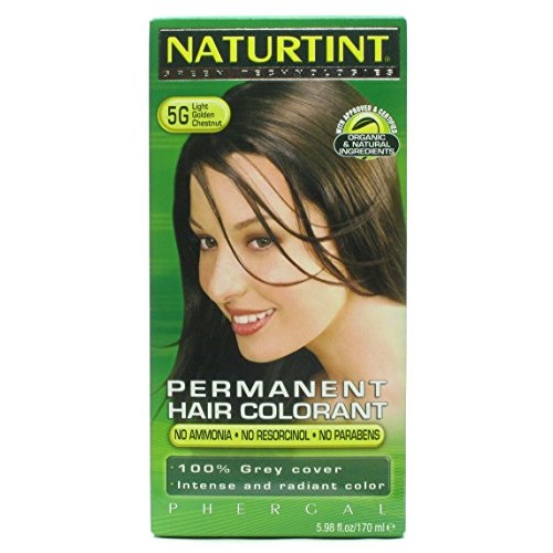 Naturtint 5G Permanent Light Golden Chestnut Haircolor Kit, 4.5 O...