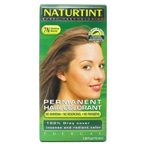 Naturtint 7N Permanent Hazelnut Blonde Haircolor Kit, 4.5 Ounce -...