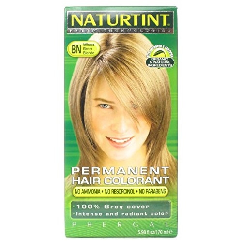 Naturtint 8N Permanent Wheat Germ Blonde Haircolor Kit, 4.5 Ounce...