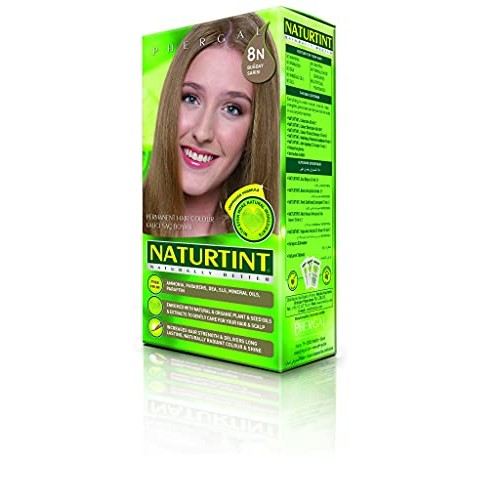 Naturtint Hair Color 8N Blonde White Germ, 0.33 lb
