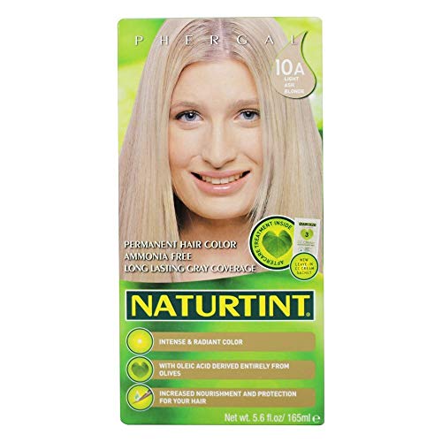 Naturtint Hair Color - Permanent - 10a - Light Ash Blonde - 5.60 ...