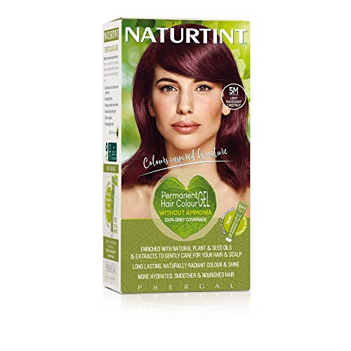 Naturtint Permanent Hair Color, 5M Light Mahogany Chestnut, Plant...