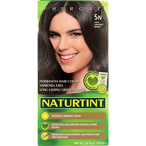 Naturtint Permanent Hair Color 5N Light Chestnut Brown Pack of 1...