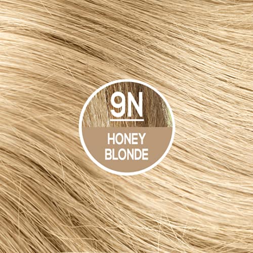 Naturtint Permanent Hair Color 9N Honey Blonde Pack of 1, Ammon...