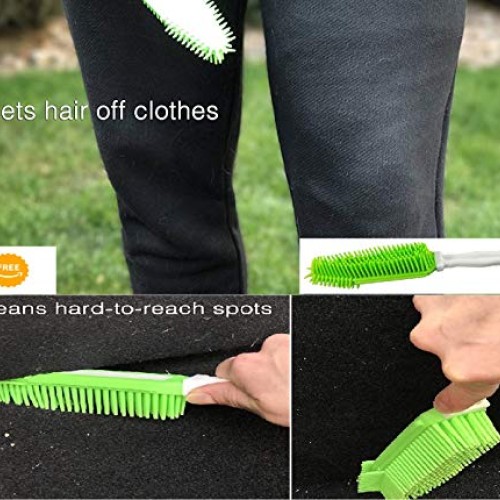 Pet Grooming Glove Kit, Gentle Deshedding Brush Gloves for Dogs &...