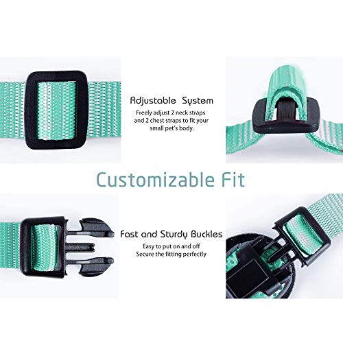 NECALON Cat Harness for Walking，Lightweight Kitten Harness，Esca...