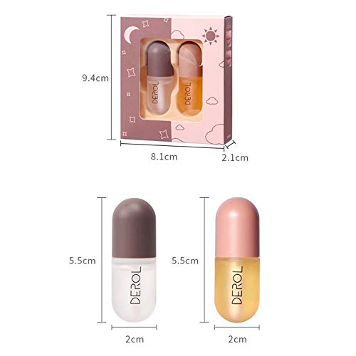 Lip Plumper Set, Natural Lip Plumper and Lip Care Serum,Lip Enhan...