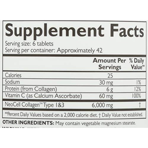 Neocell, Collagen Super Plus C, 250 Tablet 3 Pack