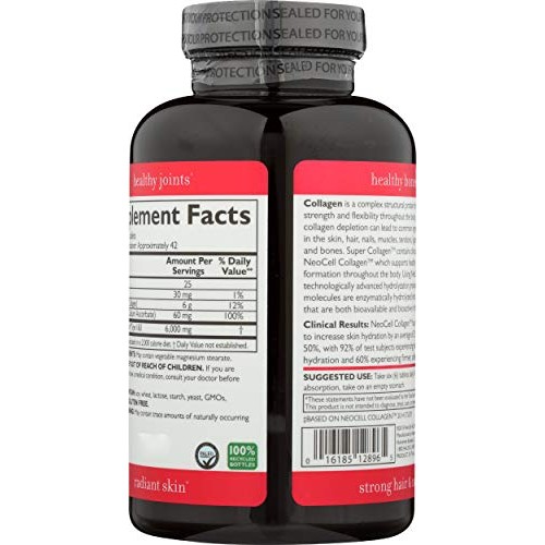 Neocell, Collagen Super Plus C, 250 Tablet 3 Pack