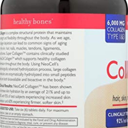 Neocell, Collagen Super Plus C, 250 Tablet 3 Pack