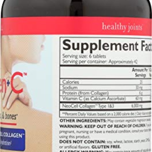 Neocell, Collagen Super Plus C, 250 Tablet 3 Pack