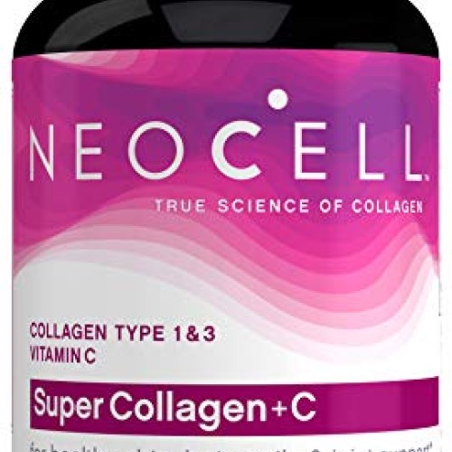 Neocell Super Collagen Type 1 and 3 plus Vitamin C Tablets, 120 C...