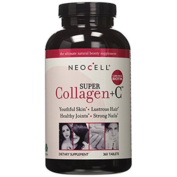 NeoCell Super Collagen Type I & III + Vitamin C - 720 Tablets