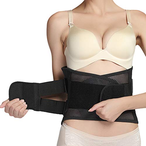 NeoTech Care Adjustable Double Pull Lumbar Brace/Lower Back Belt,...